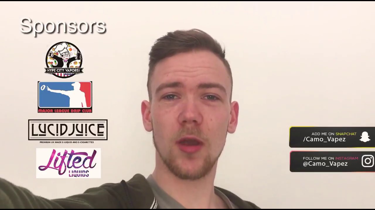 MY VAPING SPONSORS AND SOCIAL NETWORK!