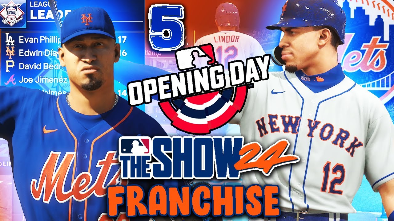 CLUTCH Performers Begin Season 2! MLB the Show 24 New York Mets Franchise Mode | Ep5 S2 Opening Day