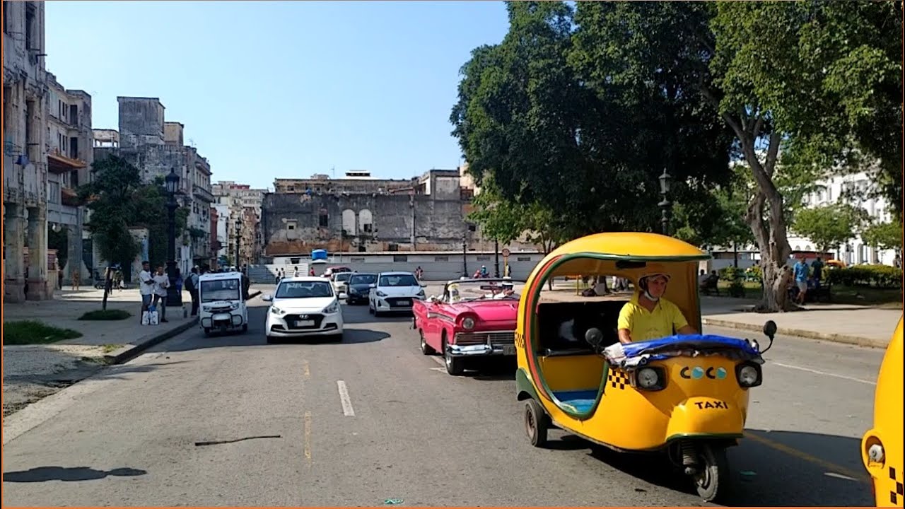 La Habana, rumbo a la terminal de autobuses