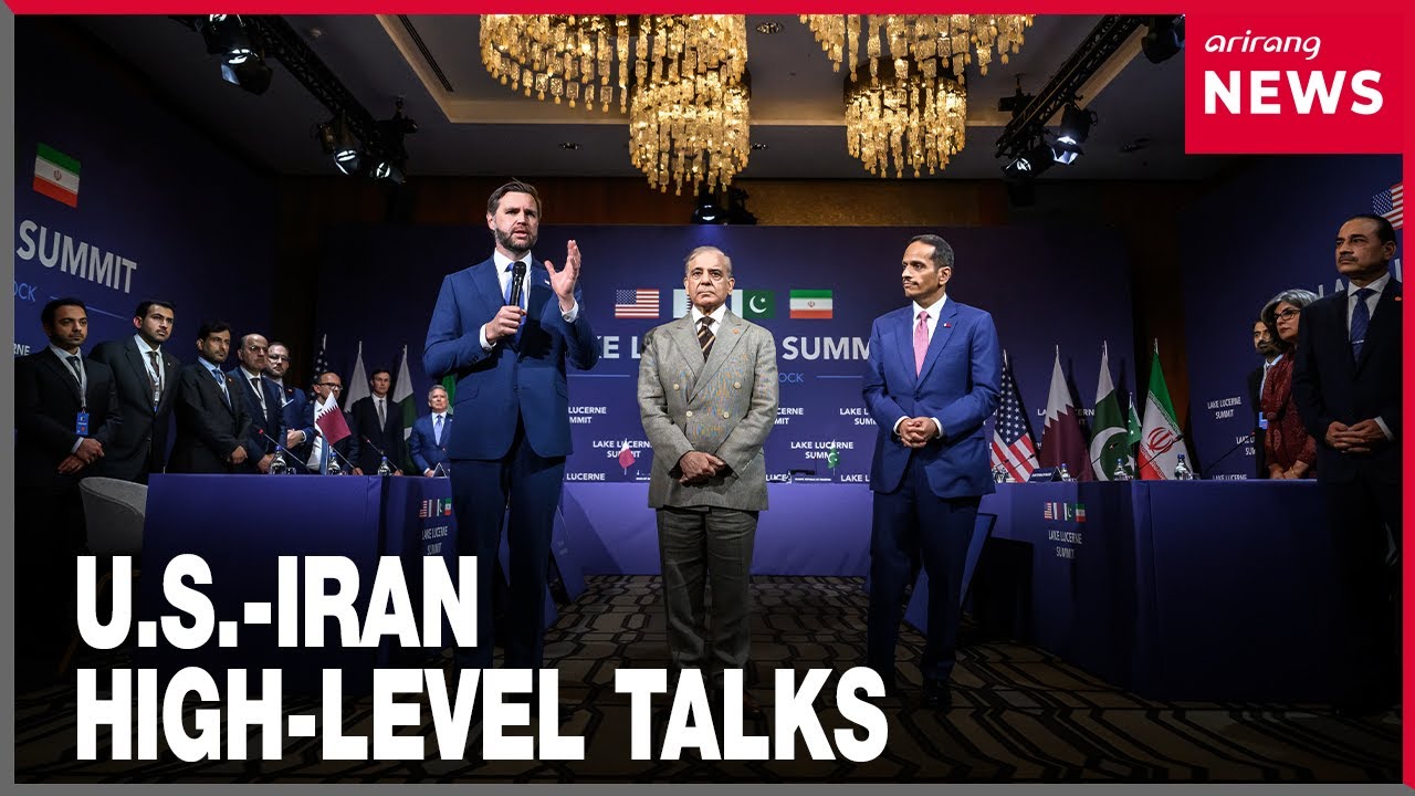First round of high-level peace talks between Washington and Tehran conclude