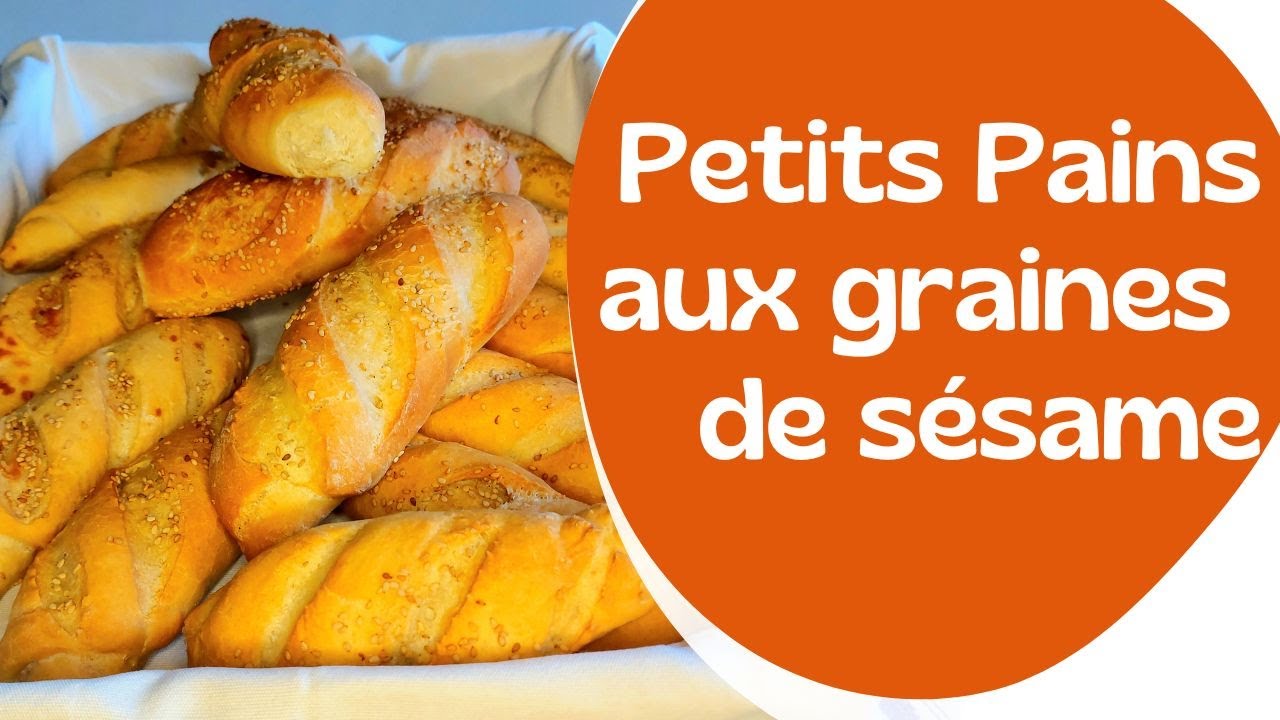 Recette petits pains aux graines de sésame maison : Facile et délicieux