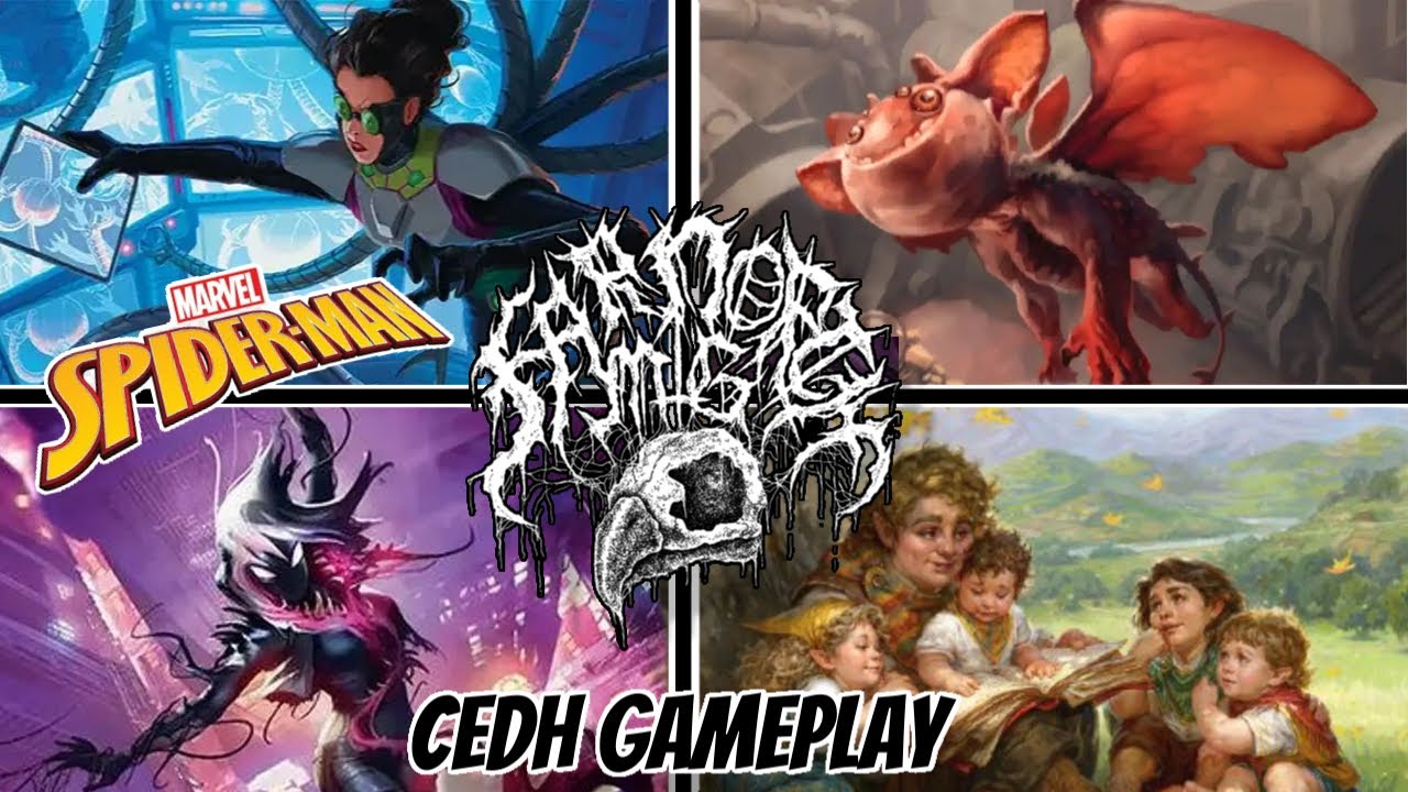 ЧЕЛОВЕК-ПАУК В MAGIC THE GATHERING?! Геймплей cEDH — Флим против Гвеном против Леди Осьминог прот...