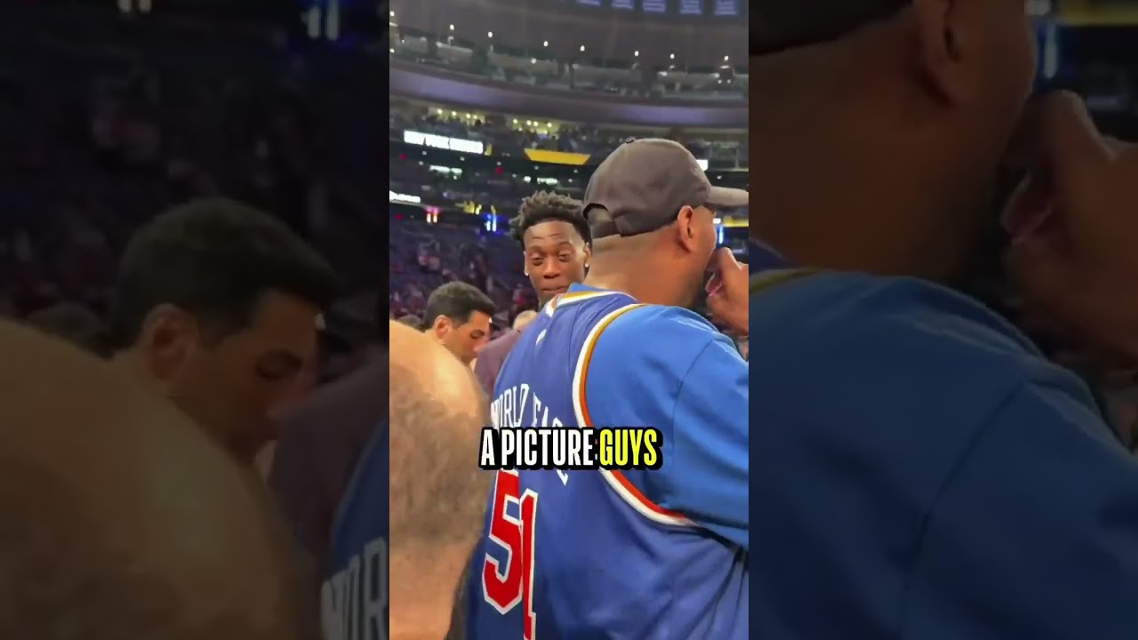 AJ Dybantsa&rsquo;s time as an NBA Player Correspondent at the NBA Finals!