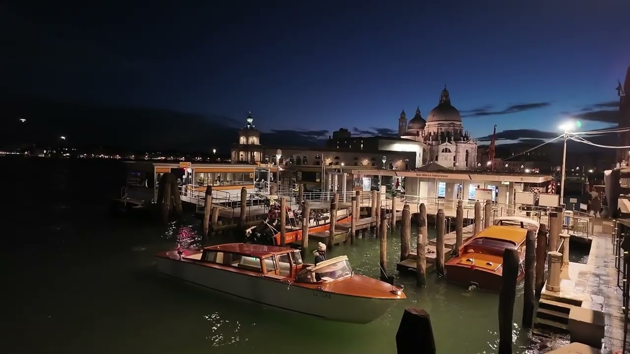 Venice during night
