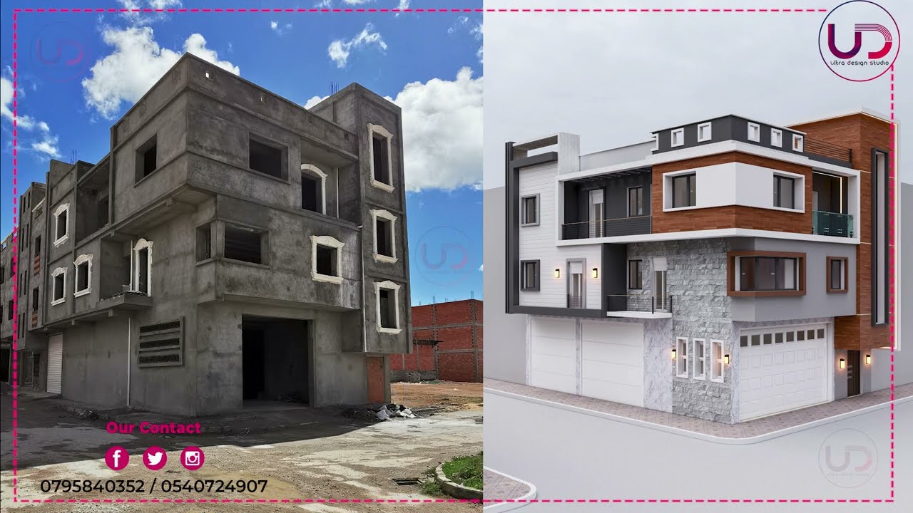 VILLA MODERN DE RÊVES - SETIF ALGERIE  / TIMELAPSE 2 ANS DE CONSTRUCTION