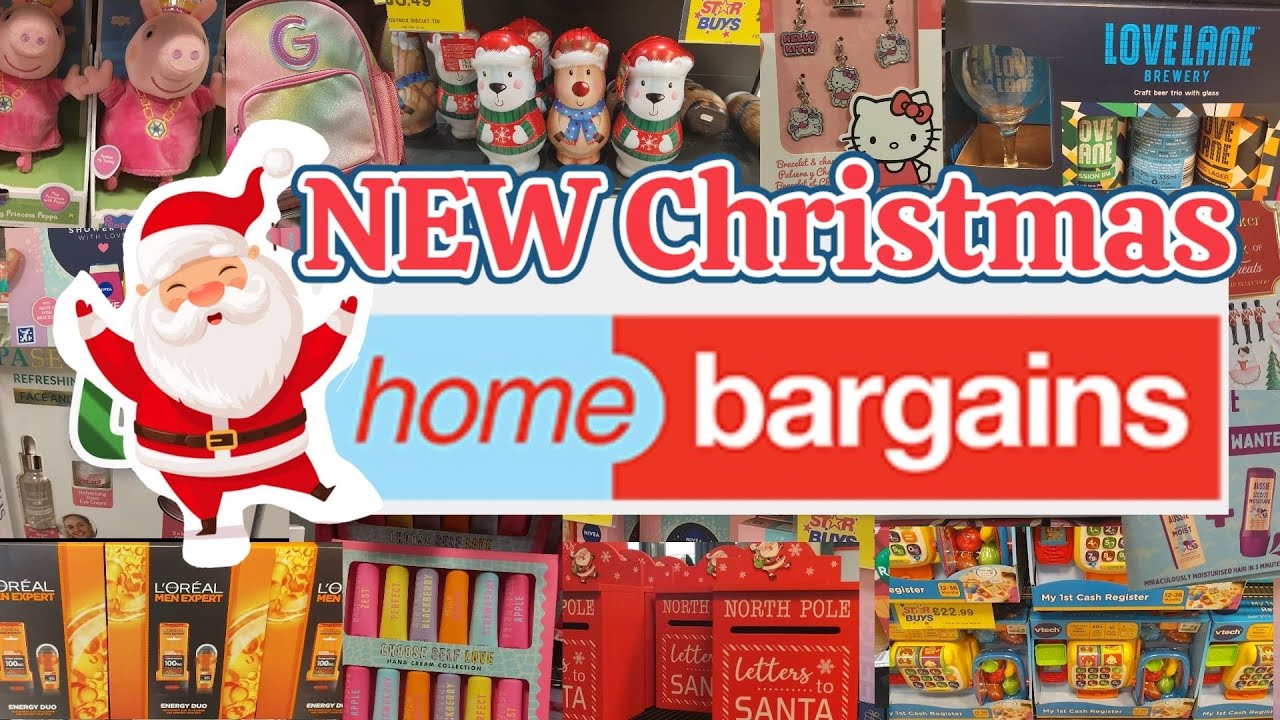 Huge Home Bargains Haul | NEW IN HOME BARGAINS & TESCO - SPRING HOMEWARE 🎄 #homebargains #christmas