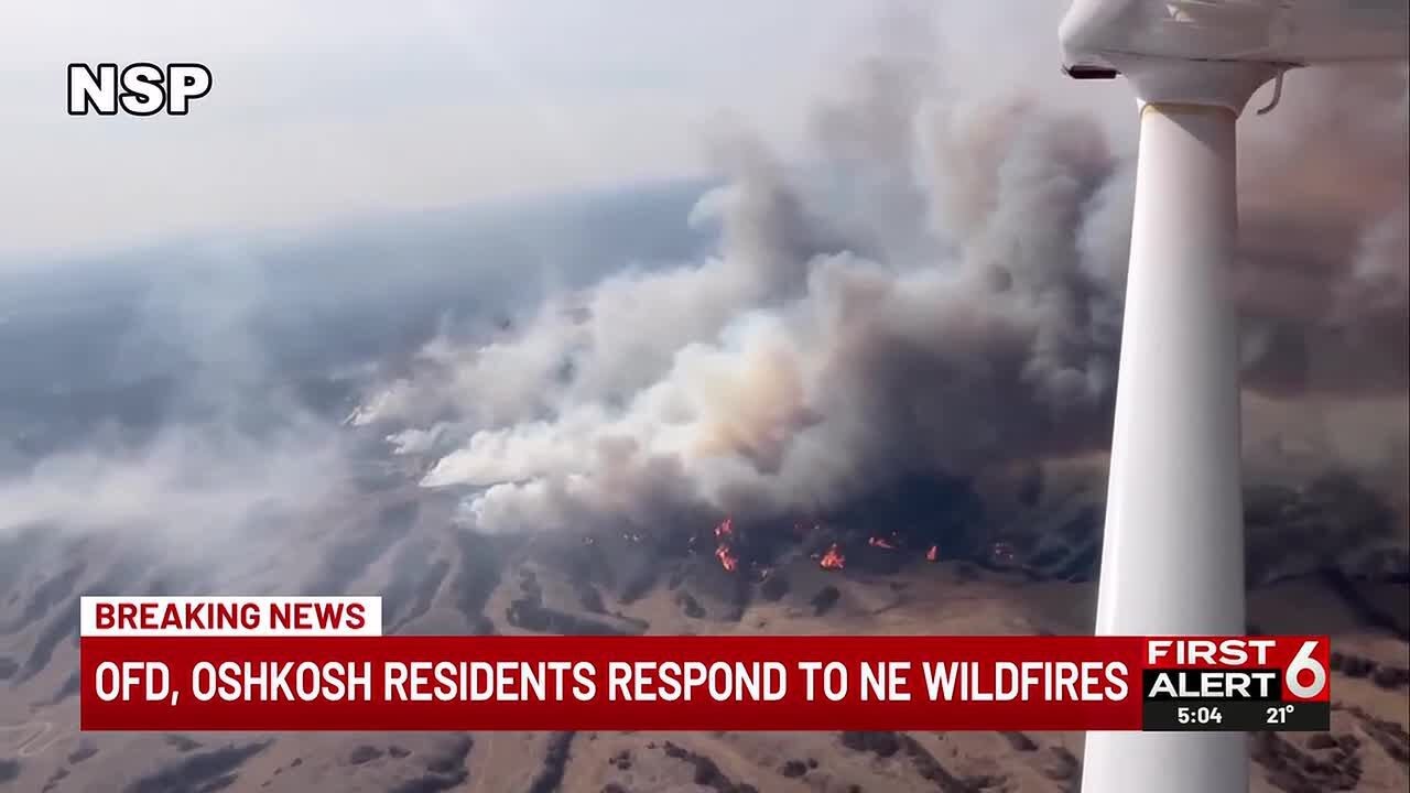 OFD, Oshkosh residents respond to Nebraska wildfires