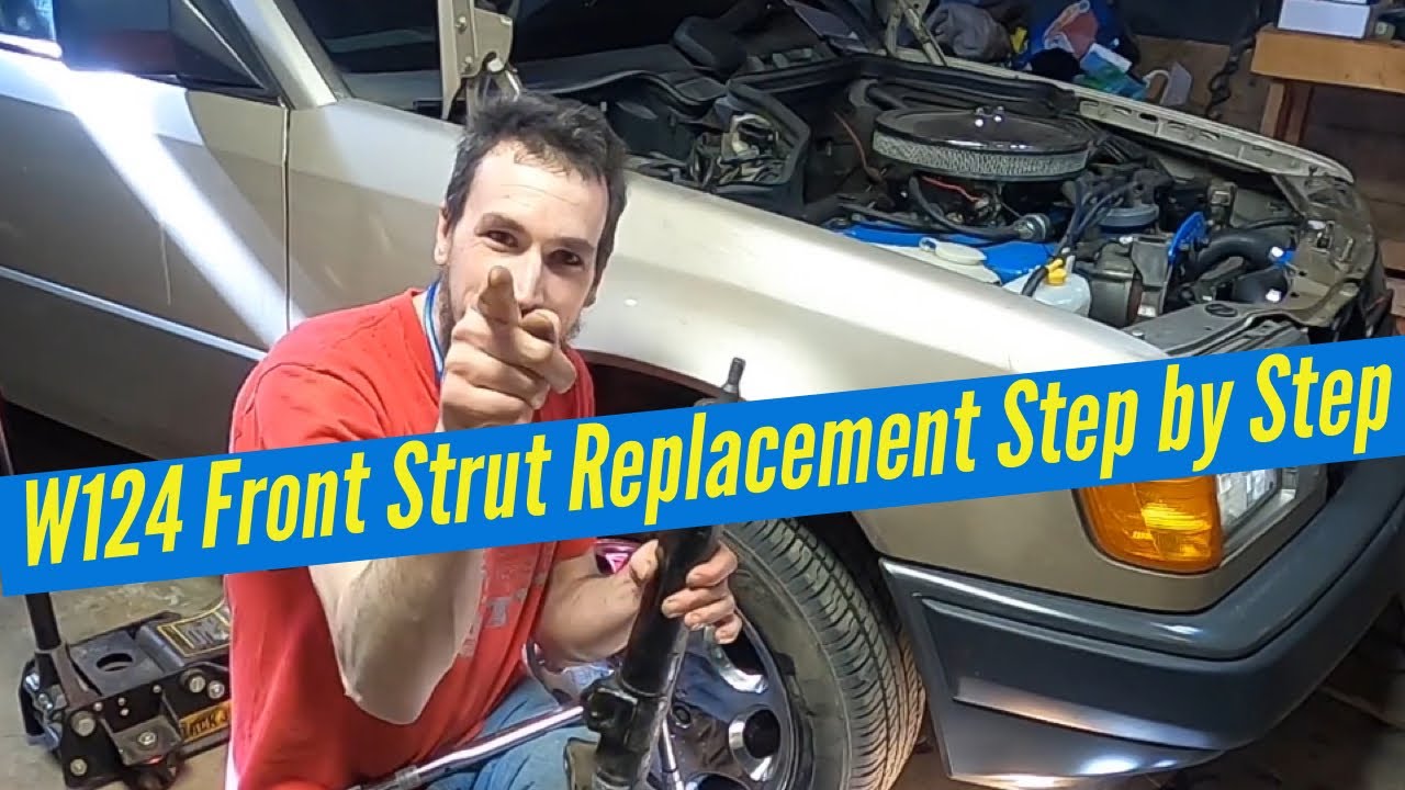 Mercedes W124 Front Strut Replacement