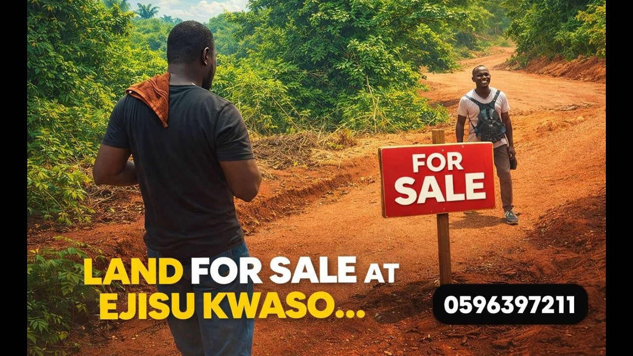 #watch - He Showed UP After The Video, Made A Purchase After TWO DAYS -  Ejisu Kwaso Lands For Sale.