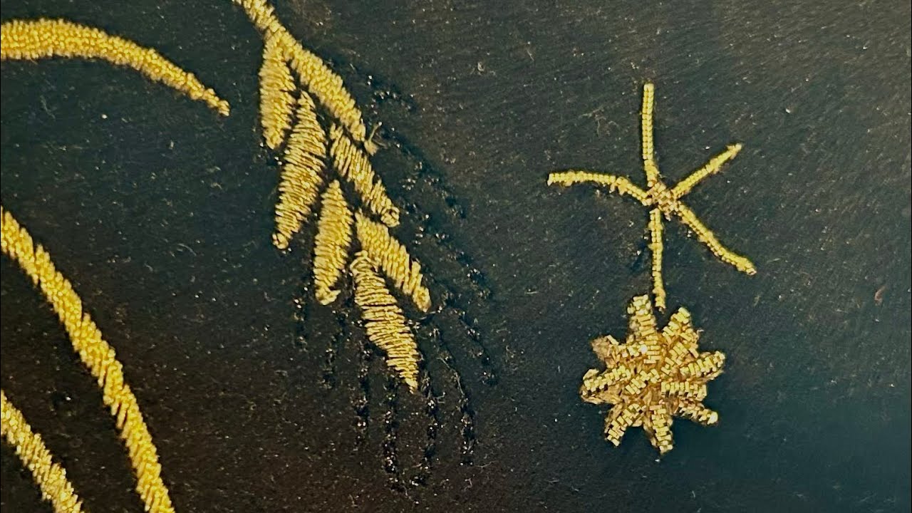 Heather Starts the Hand and Lock Goldwork Project! Part 1 - getting to grips with the craft&hellip;