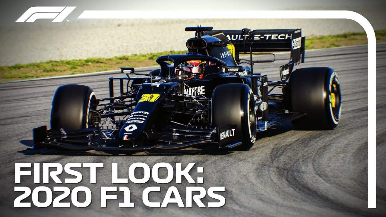 First Look! 2020 F1 Cars Hit The Track in Barcelona