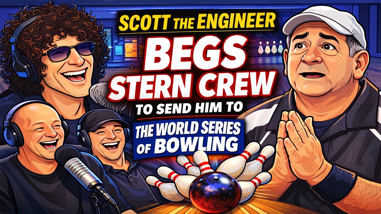 Scott the Engineer Begs Stern Crew to Send Him to the World Series of Bowling| The Howard Sterm Show