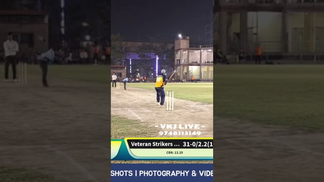 Deposited Low Fulltoss FOR SIX! #vkjsports #cricket #nkda #cricketstadium #shorts