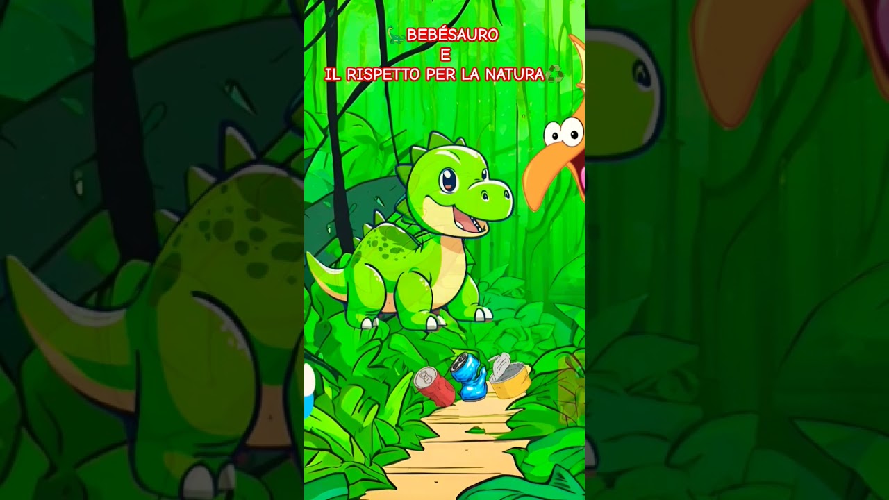 MI PRESENTO: SONO IL BEBESAURO #storieperbambini #favoleperbambini #canaleeducativo #bebesauro