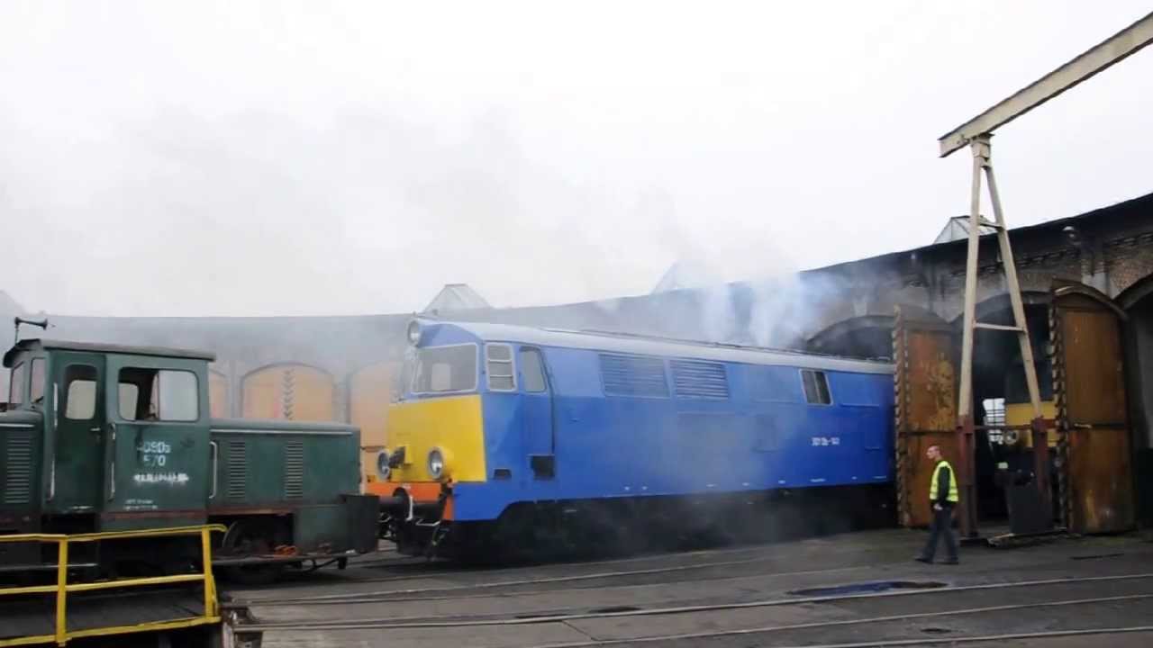 lokomotywa 301Db-141 odpalanie