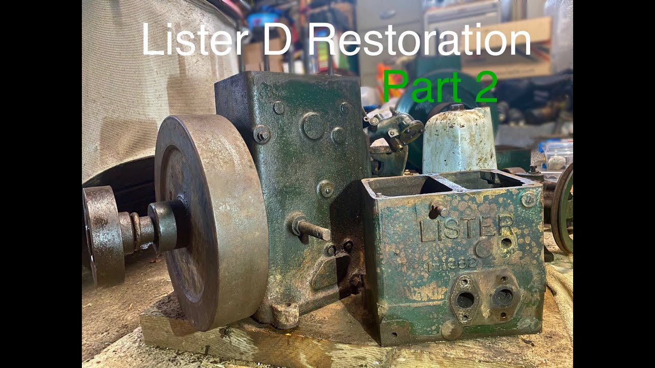 Lister D Restoration - Pulley Removal - Ep.2