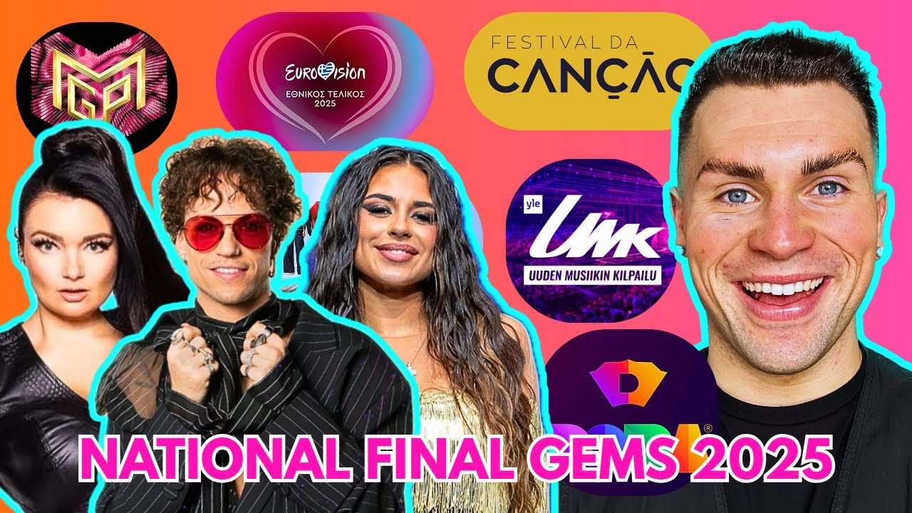 LET’S REACT TO NATIONAL FINAL GEMS | EUROVISION SONG CONTEST 2025