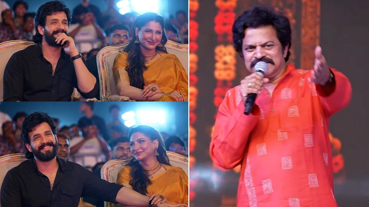Actor Brahmaji Speech at #LENIN Blockbuster Celebrations | Akhil Akkineni Funny Reaction |