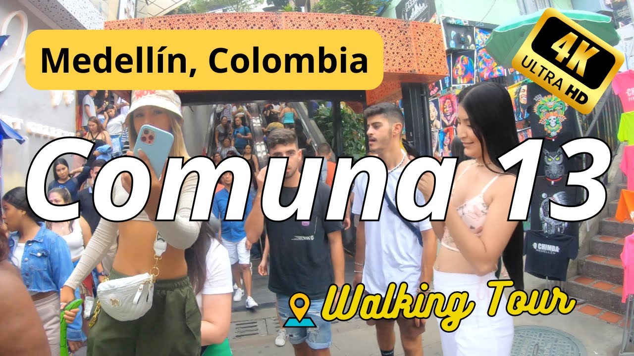 Witness A Jaw-Dropping Walking Tour of Comuna 13 in 𝙈𝙀𝘿𝙀𝙇𝙇𝙄𝙉 𝘾𝙊 🇨🇴