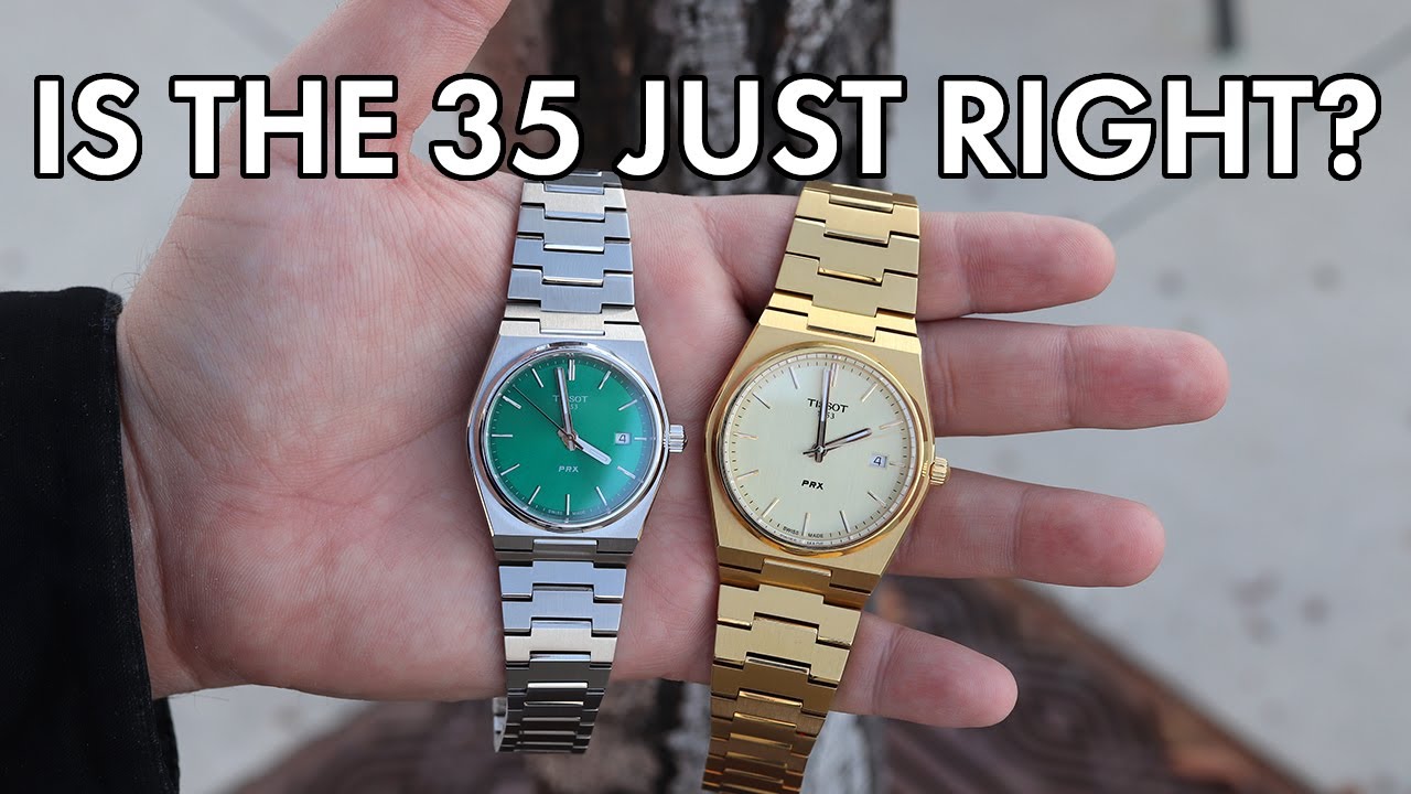Tissot PRX 35 мм или 40 мм — что лучше?