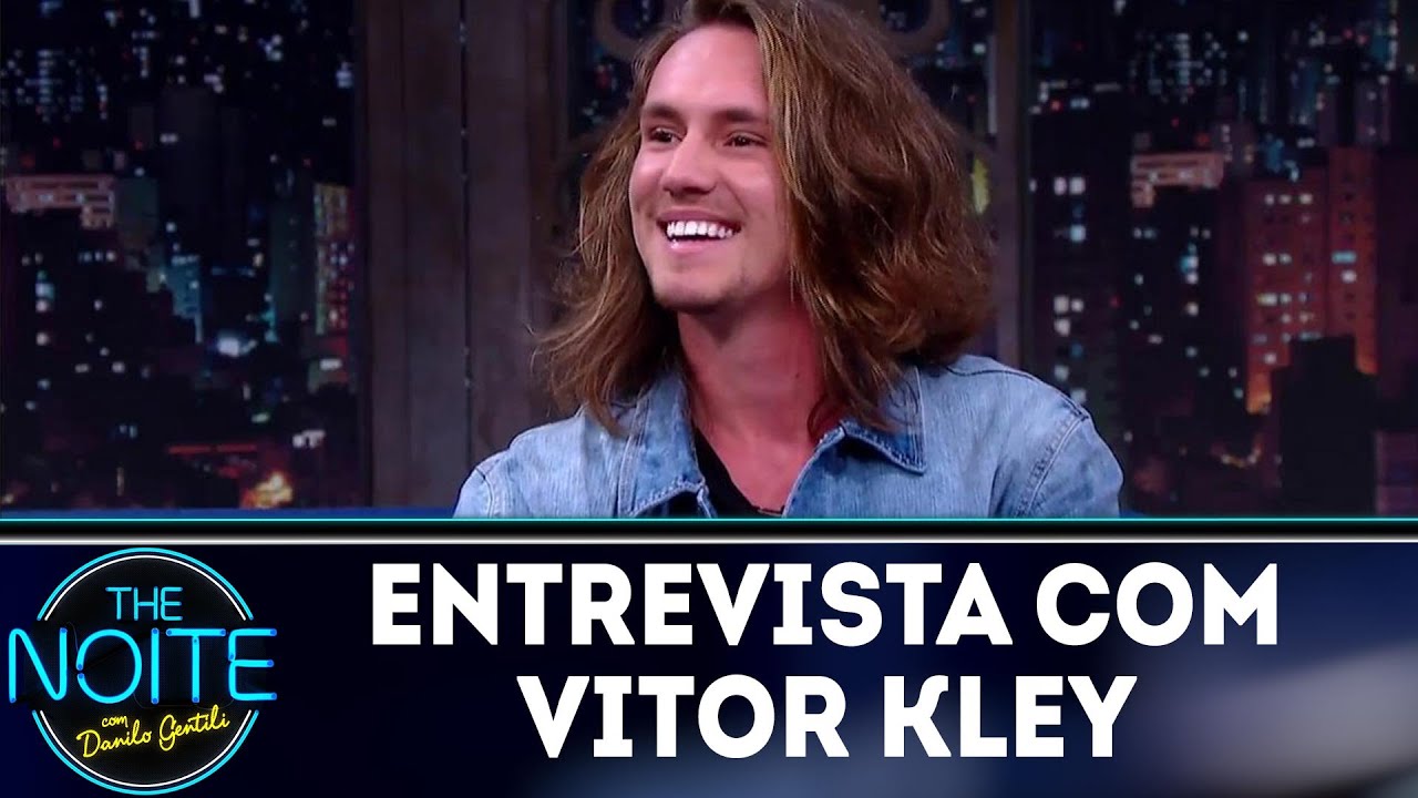 Entrevista com Vitor Kley | The Noite (03/08/18)