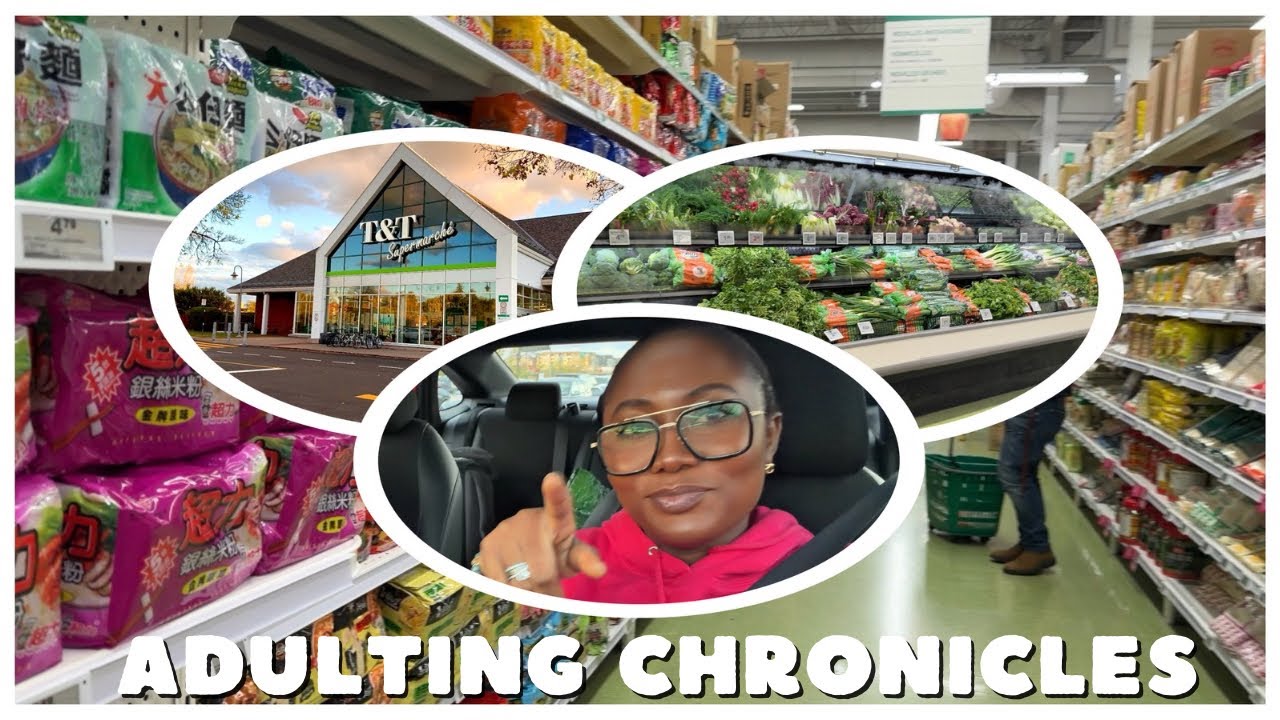 ADULTING IN CANADA | GROCERY SHOPPING & COOKING RESET
