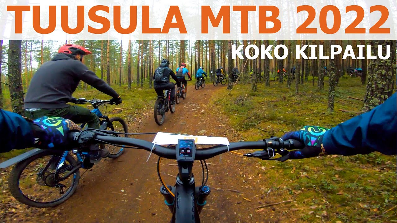 Tuusula MTB 2022 (koko kilpailu 2:01:28)