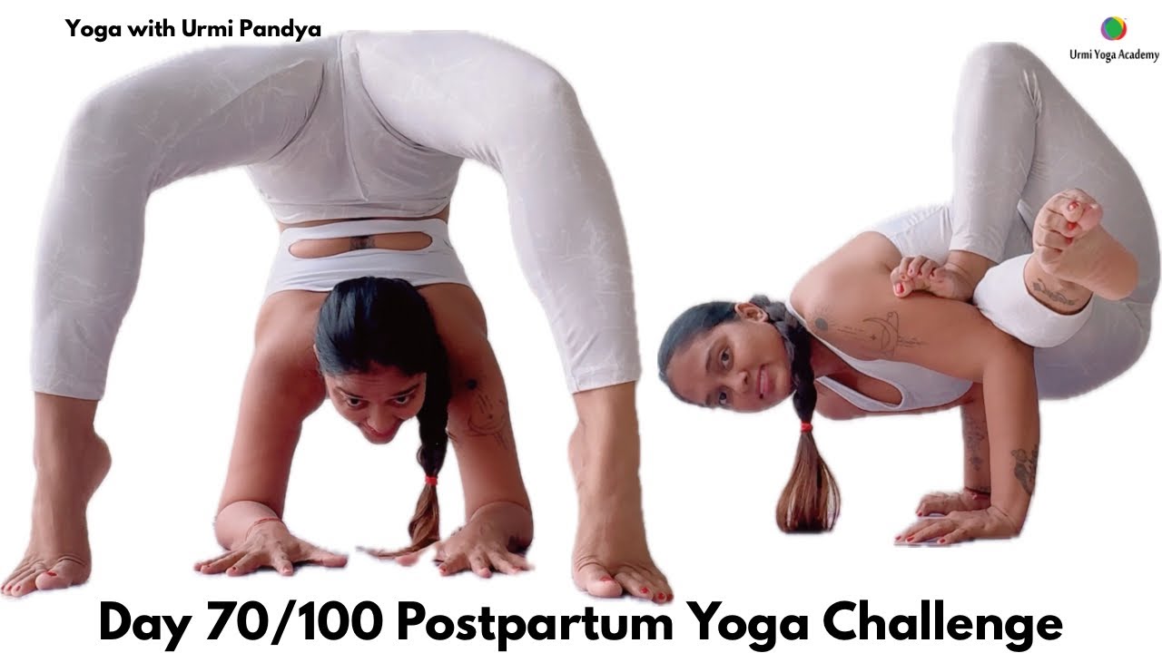Day 70 Highlights | Yoga Self Practice | Yoga Challenge with Urmi Pandya #100dayswithurmipandya