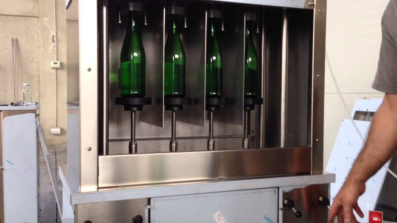 Counter pressure filler Rizzolio RLV4 iSo
