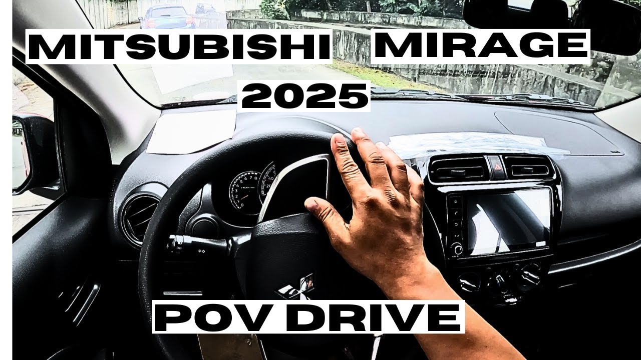 Mitsubishi Mirage G4 2025 | GLX Variant | POV DRIVE