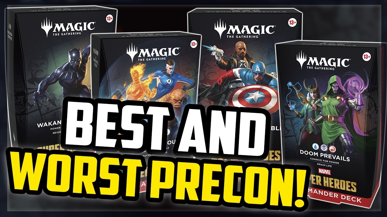 Какую колоду Marvel MTG на самом деле стоит купить? (Гайд покупателя 2026 года)