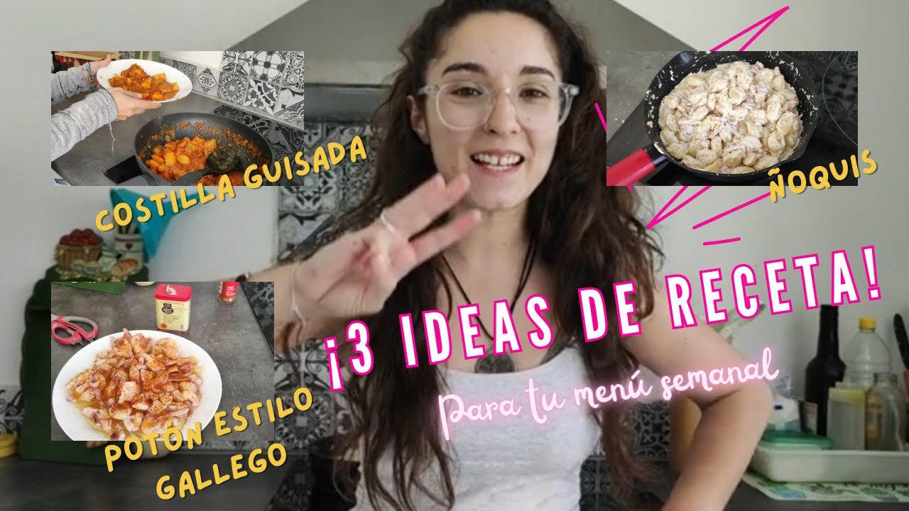 🧾​🥩​🫑​¡3 RECETAS para tu MENÚ SEMANAL!🧾​🥩​🫑​ // Cocina FÁCIL, RICO y ECONÓMICO