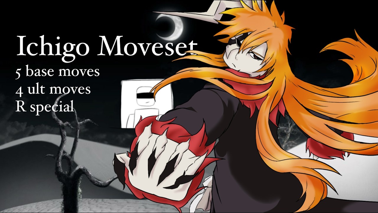 Custom Ichigo Moveset || JJS