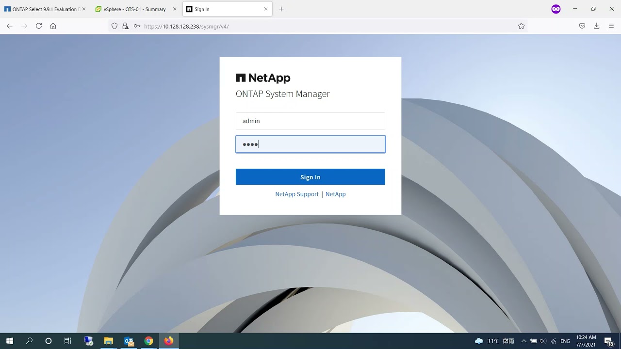 ONTAP Select 9.9.1 - Add disk