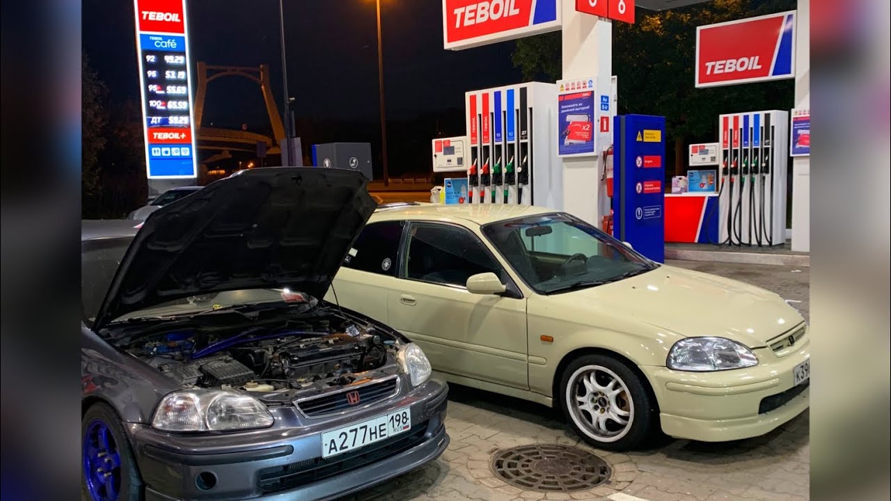 Honda Civic 6.b20b16 Vtec.Первые эмоции