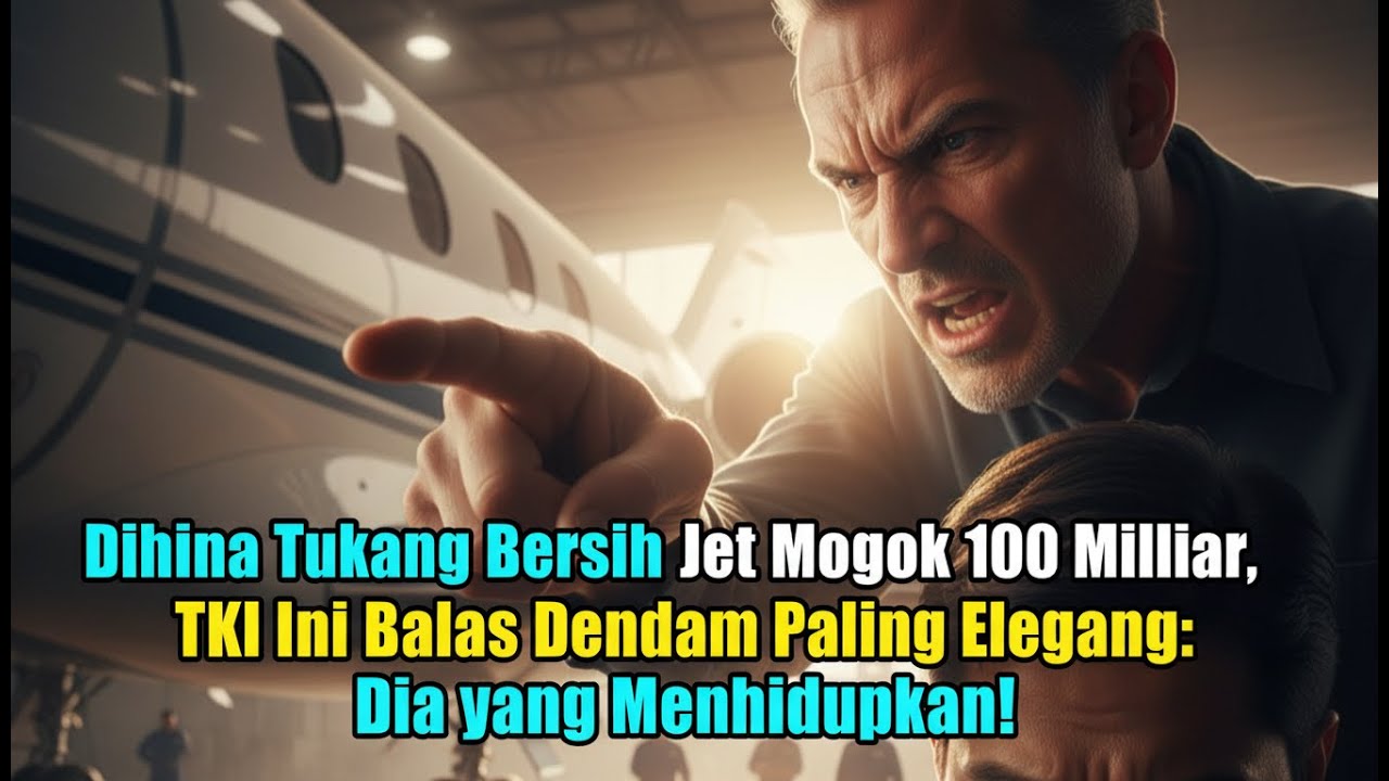 TKI DIHINA‼️ Dihina Tukang Bersih bersih Saat Sentuh Jet Mogok 100 Miliar, TKI Ini Balas