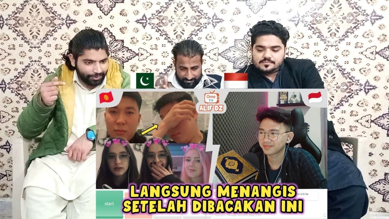 ОНА СРАЗУ ЖЕ ЗАПЛАКАЛА, КОГДА УСЛЫШАЛА СВЯЩЕННЫЕ СТИХИ КОРАНА - OME.TV | Пакистанские реакции | D...
