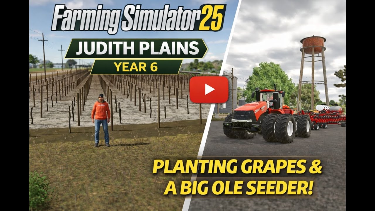 First step to wine, plant the grapes - Divorced Dude Challenge - Year 7 - Judith Plains