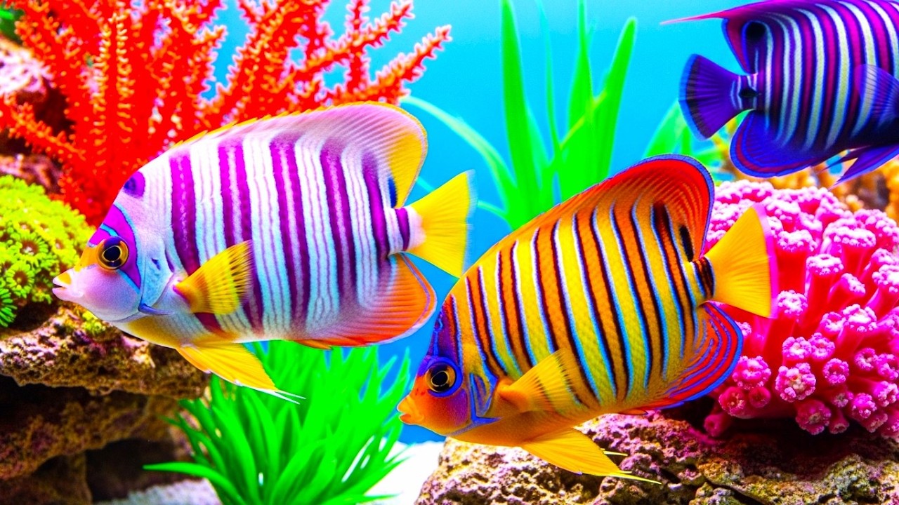 The Best 4K Aquarium Experience: Discover Stunning Jellyfish,Vibrant Coral Reefs & Exotic Ocean Life