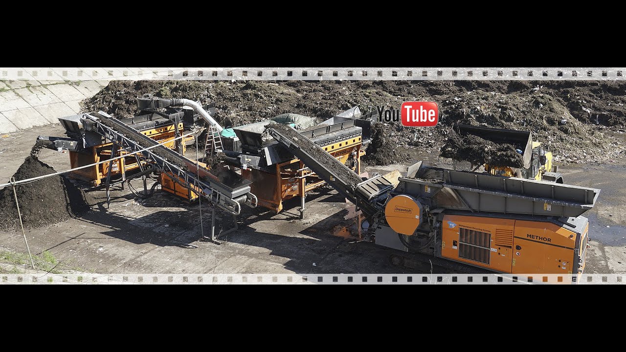 The mobile modular processing concept - MMAK from Doppstadt at Wiese Umwelt Service GmbH