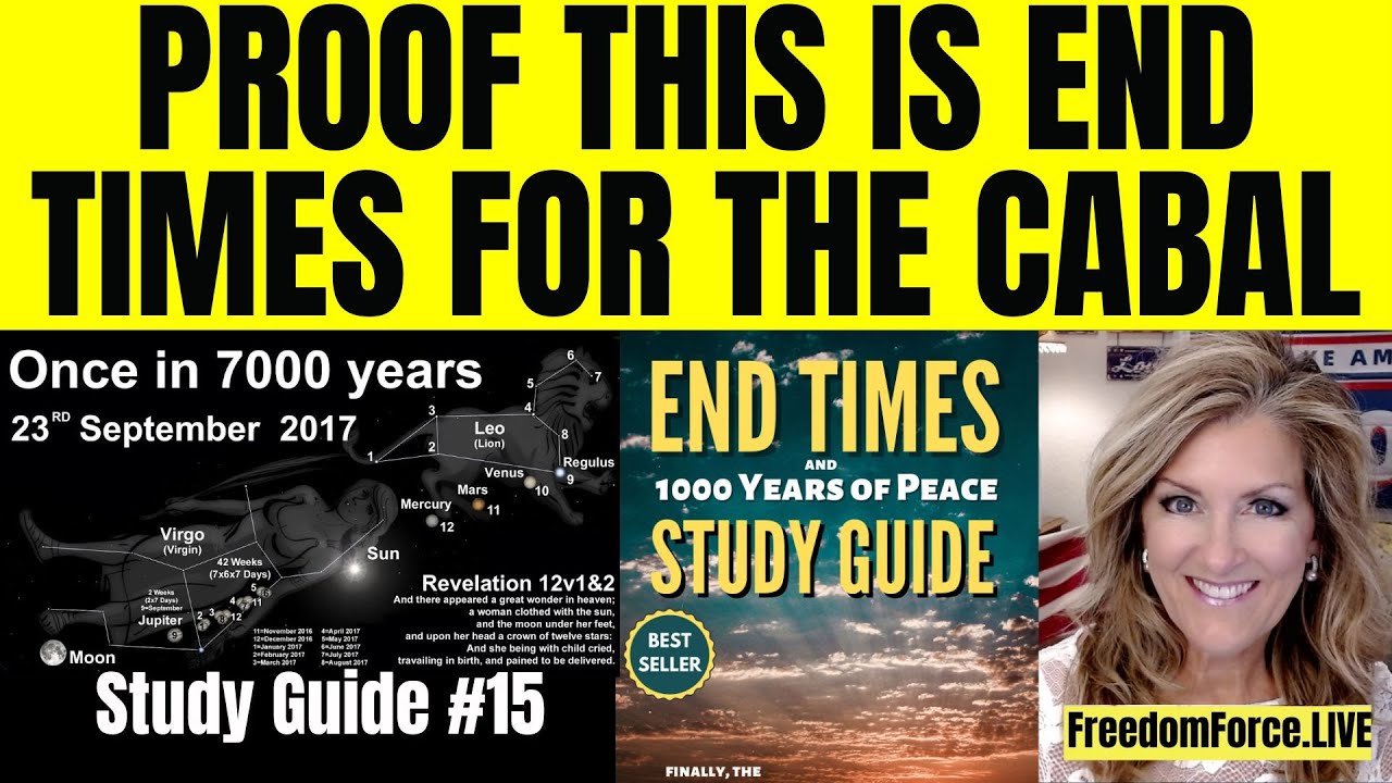 End Times STUDY GROUP #16–Heavenly Sign of the Son of Man (Book Chptr 15)