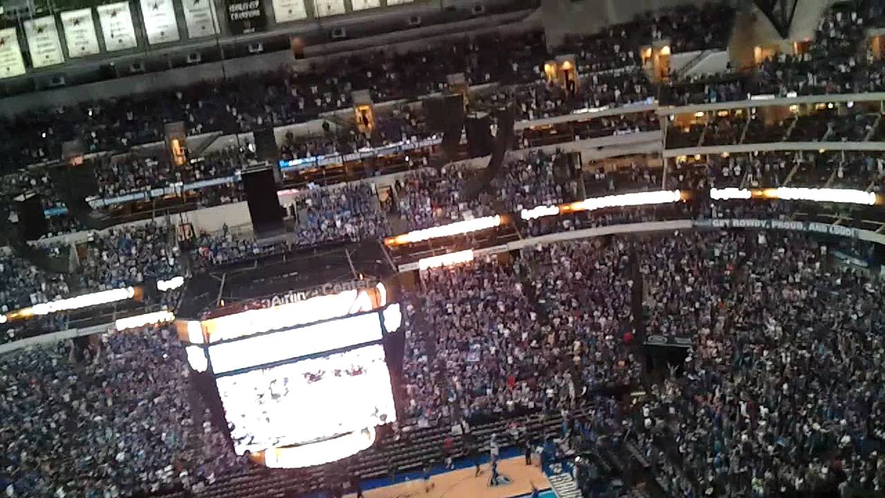 End of Game 6 NBA Finals at American Airlines Center