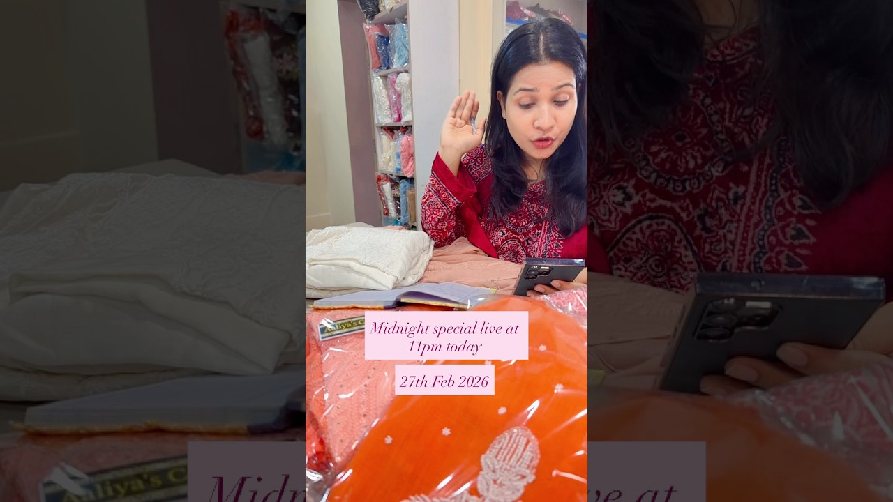 Alert Alert Alert | Aaliya's Collection Midnight Special LIVE Sale #fashion #sale #livestream #eid