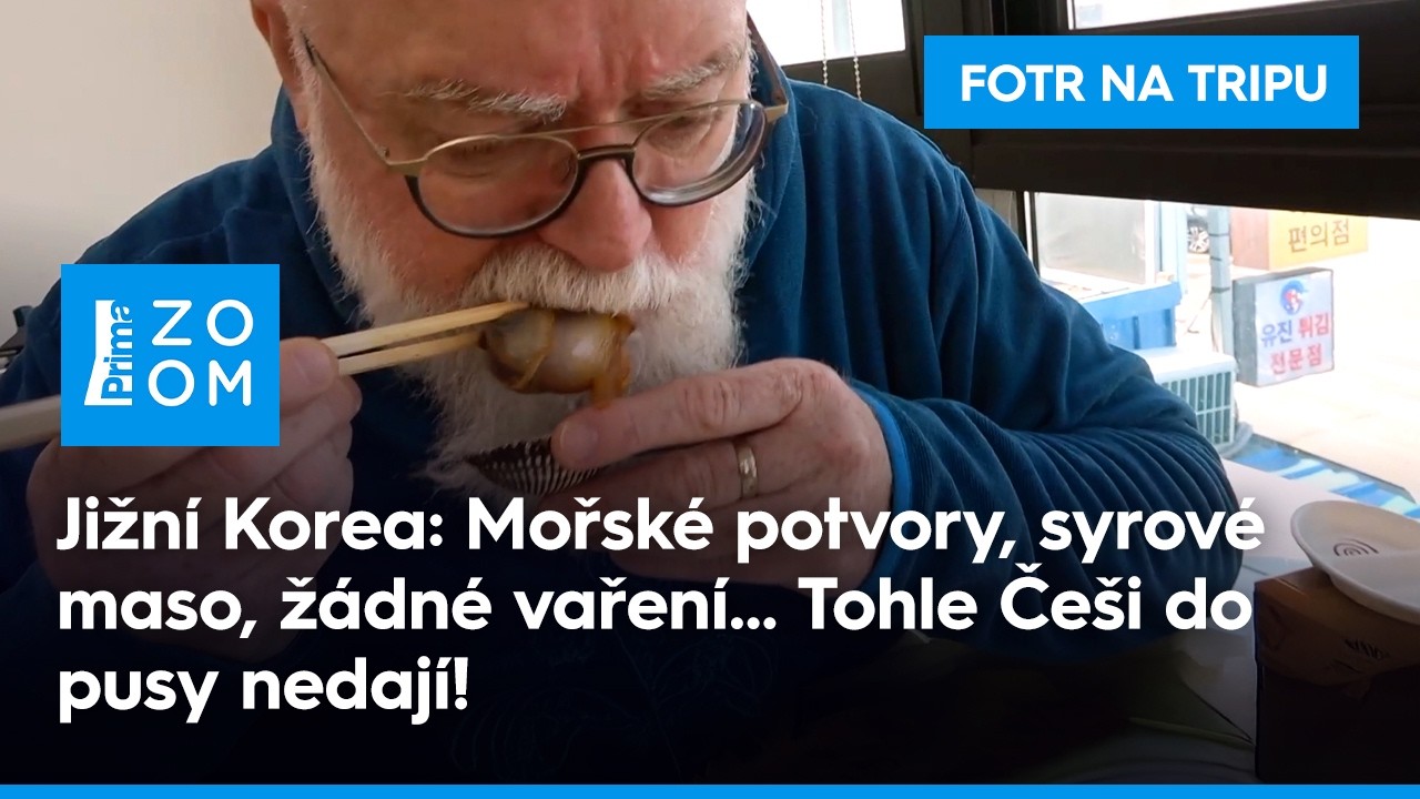 Žádné vaření, syrové ryby a potvory, které Češi do pusy nedají | Fotr na tripu Jižní Koreou