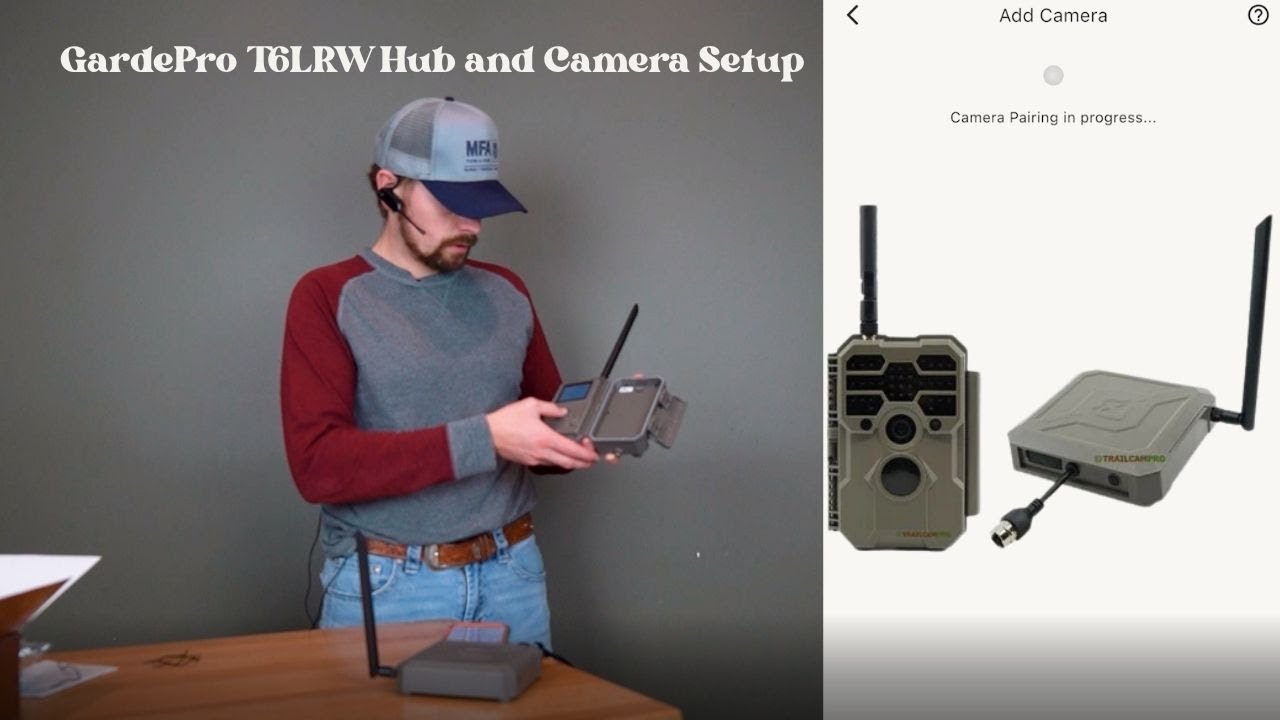 Насколько легко настроить беспроводную (Wi-Fi) камеру слежения GardePro T6LRW?