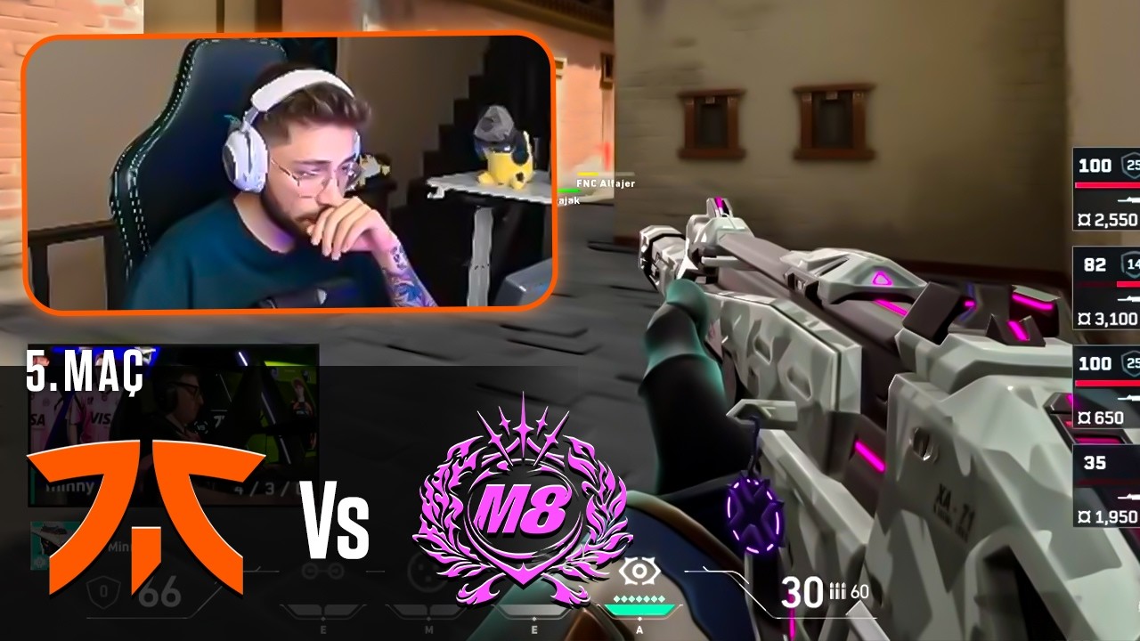 COMBATRY G&Ouml;Z&Uuml;NDEN FNC VS M8 5.MA&Ccedil; | VCT EMEA 2026 Kickoff | (Fnatic vs Gentle Mates)