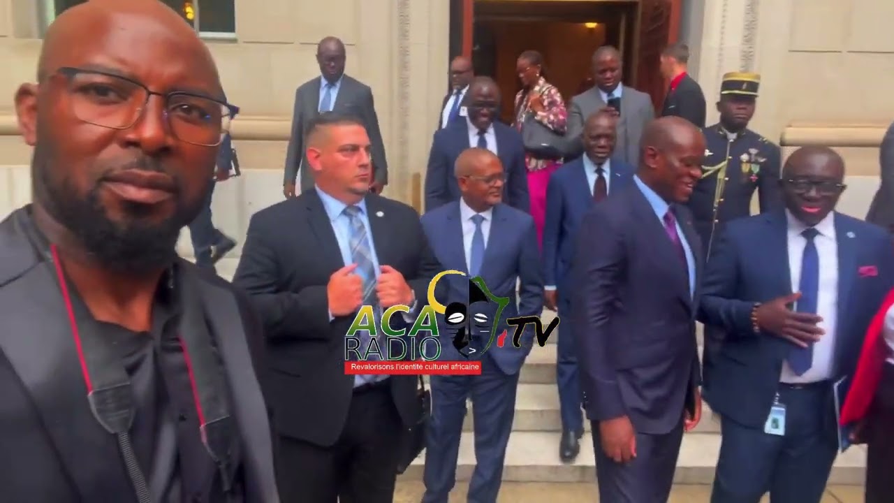 Interview du chef de l'État Brice Clotaire Oligui Nguema en marge de pa rencontre avec la Présidente