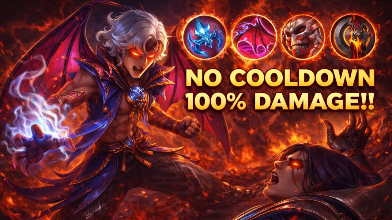 THIS BUILD FOR SORA IS NOT A JOKE ANYMORE! | NO COOLDOWN + 100% DAMAGE! MLBB