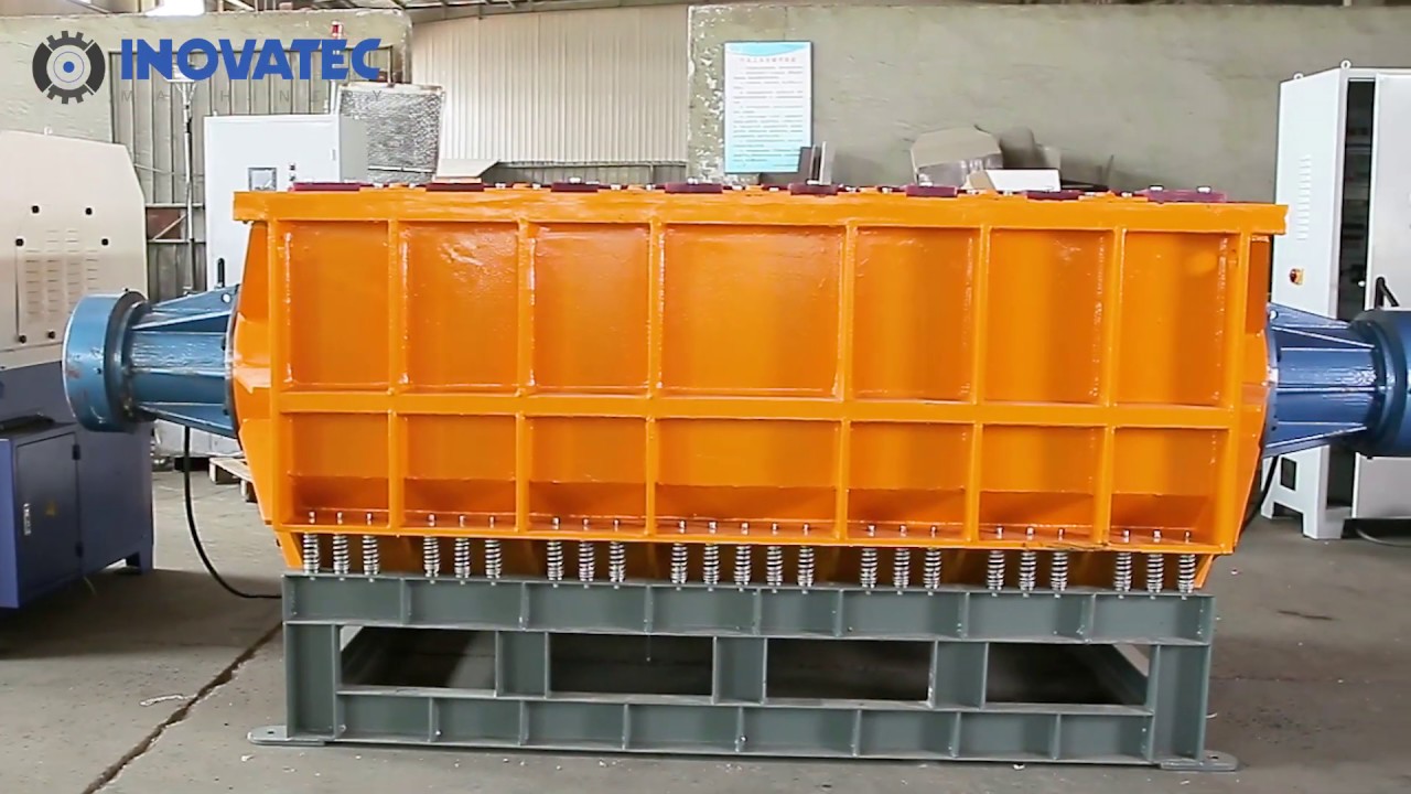 Rectangular Stone Ageing Antique Treatment Linear Trough Tub vibratory finishing machine