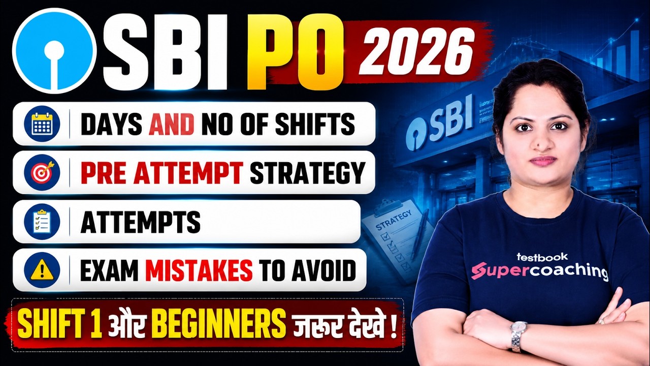 SBI PO Preparation 2026 | Safe Attempts, Exam Shifts, Prelims Strategy & Mistakes to Avoid |Testbook